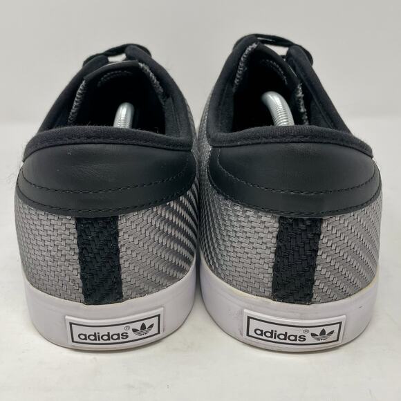 Adidas Seeley Ballistic Sneakers Mens Size 13 Woven Silver